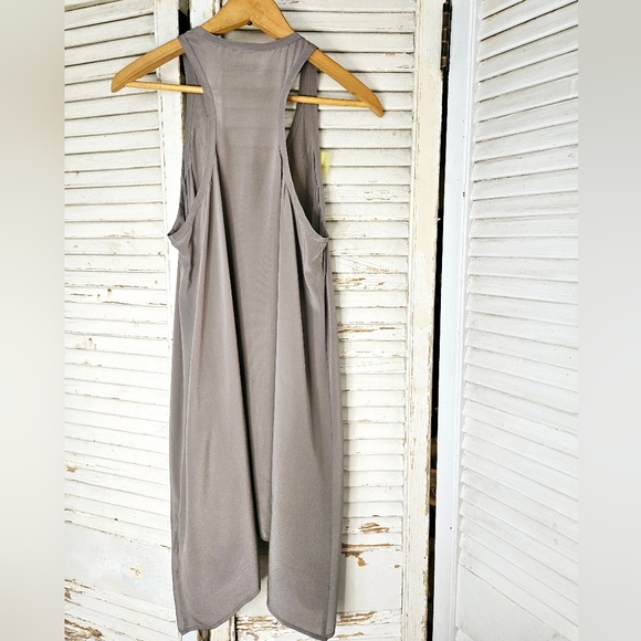 Twelve by Twelve silk tunic top with ruffle neckline M - Picture 4 of 7